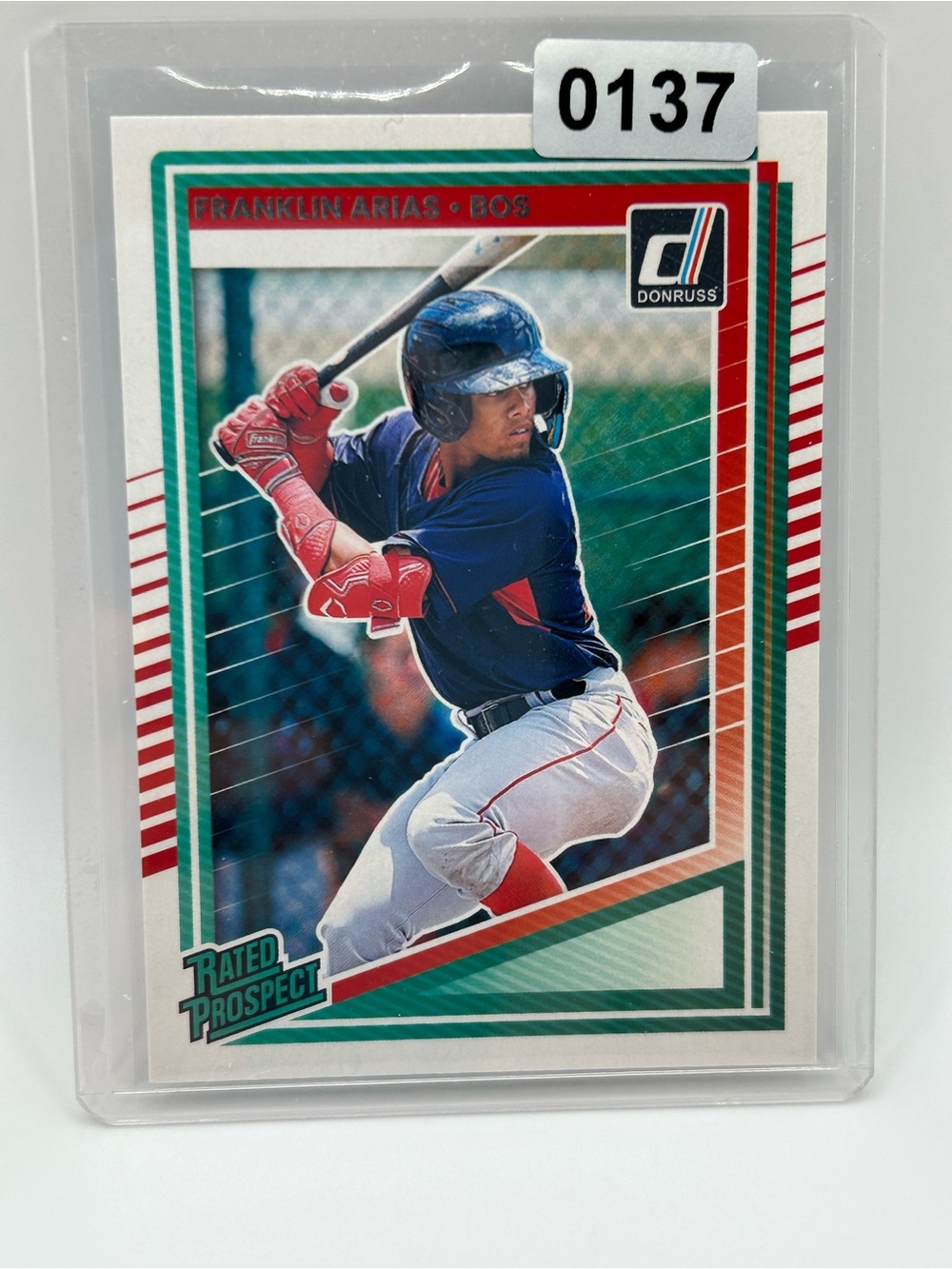 Franklin Arias Donruss Rated Prospect Baseball Card ⚾️